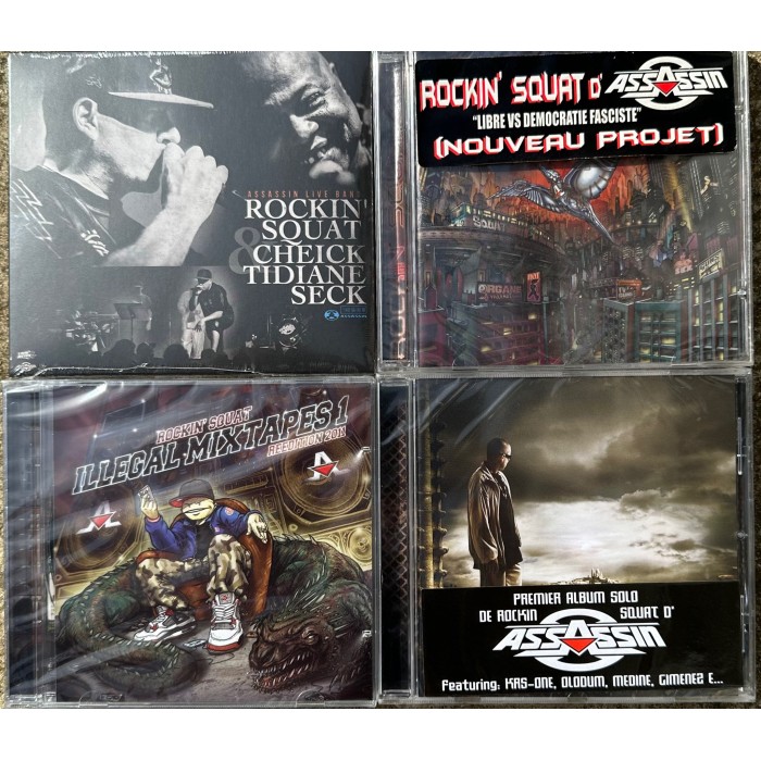 Promo CD Rockin' Squat / Printemps 2023