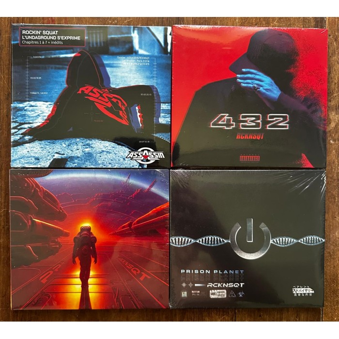 Rockin' Squat / 4 CD's : Promo Juin 2025